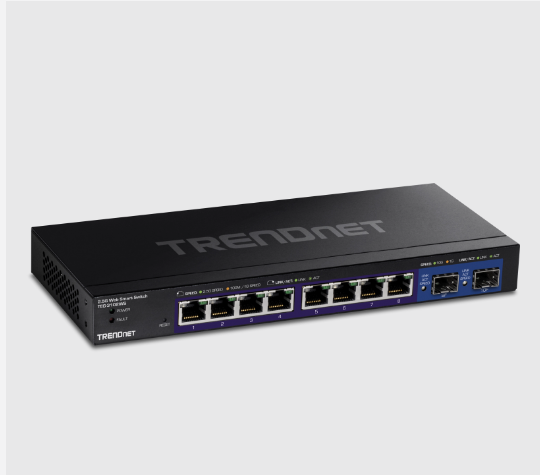 SWITCH 8 PUERTOS 2.5GB + 4 SFP 10 GB Trendnet