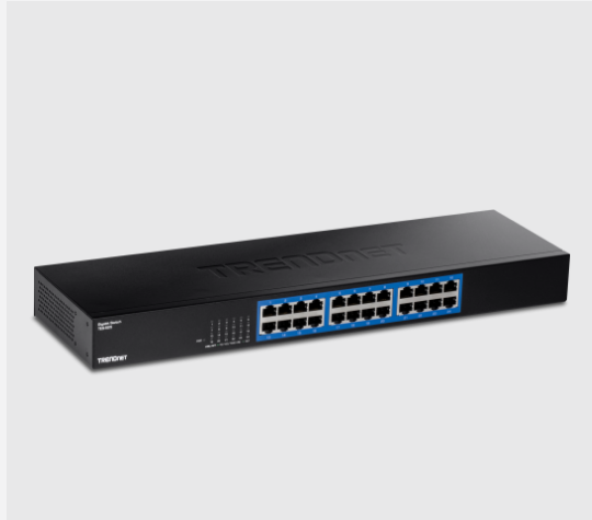 SWITCH 24 PUERTOS GIGA RACKEABLE Trendnet