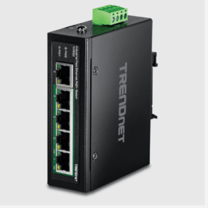 INDUSTRIAL SWITCH POE+ 90W 5 PUERTOS Trendnet