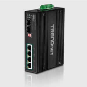 INDUSTRIAL SWITCH 4 POE+ 2 SFP DE 12 A 56V  Trendnet