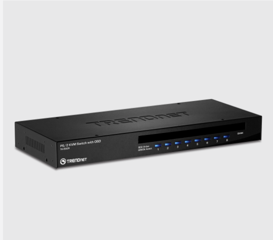 KVM 8 PUERTOS PS2/VGA RACKEABLE