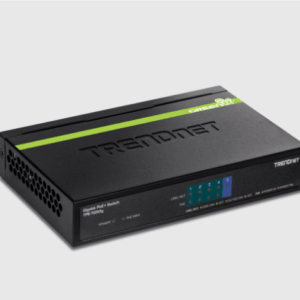 SWITCH 5 PUERTOS GIGA  POE+ 31W Trendnet