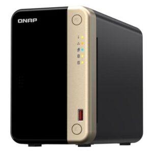 STORAGE QNAP NAS 2-BAY 4 CORE 1.7GHZ 1GB 2PORT1G