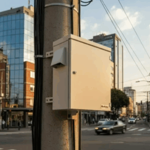 GABINETE DE POSTE RACKEABLE  45CM X45CM X22CM   (alto ancho prof.) EXTERIOR IP 65 OUTDOOR