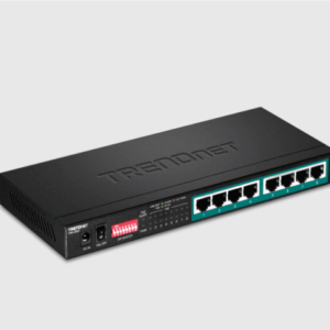SWITCH 8 PUERTOS GIGA POE+ 65W 200MTS  Trendnet