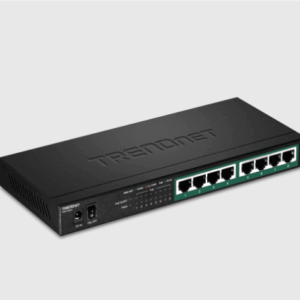 SWITCH 8 PUERTOS GIGA  POE+ 65W Trendnet
