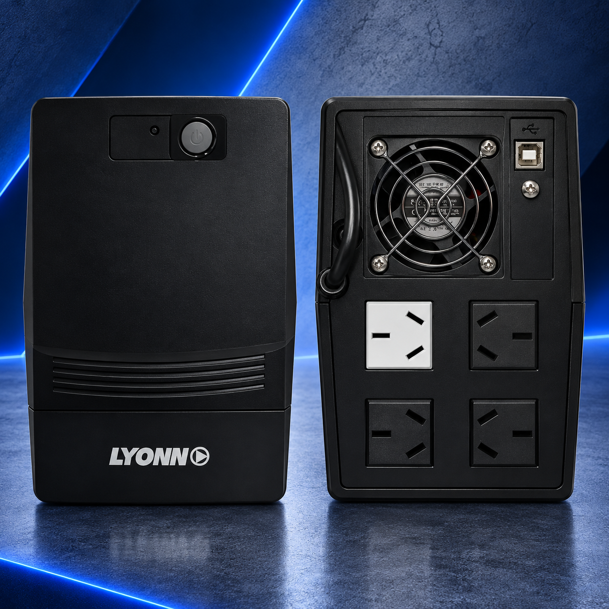 LYONN UPS 800VA SIN DISPLAY - Imagen 2