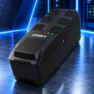LYONN ESTABILIZADOR DE TENSION 1200VA 6 TOMAS