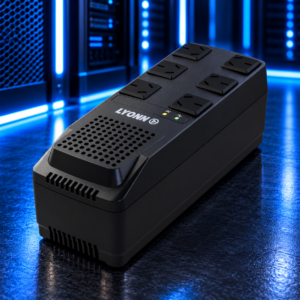 LYONN ESTABILIZADOR DE TENSION 1200VA 6 TOMAS