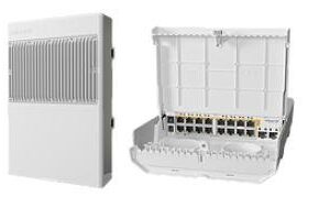 SWITCH MIKROTIK 318-16P-2S+OUT 16POE OUT + 2SFP+ S/F