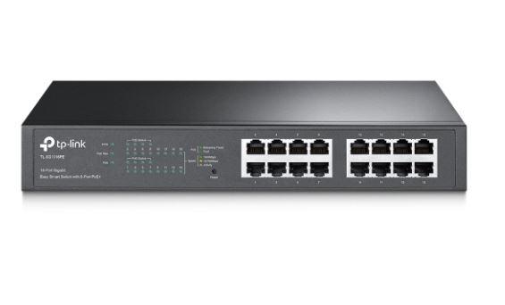 SWITCH TP LINK 16 PUERTOS GB 8 POE+ 8 NO POE EASY SMART