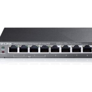 SWITCH TP LINK 8 PUERTOS GIGABIT 4 POE/4 NO POE ADM-WEB