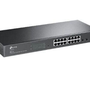 SWITCH TP LINK 16 PUERTOS GB SMART 2SFP