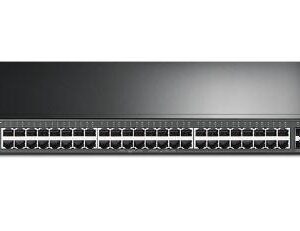 SWITCH TP LINK 48 PUERTOS GIGABIT L2 ADM 4SFP 10GB POE+