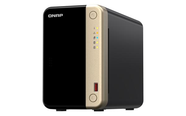 STORAGE QNAP NAS 2-BAY 4 CORE 1.7GHZ 1GB 2PORT1G