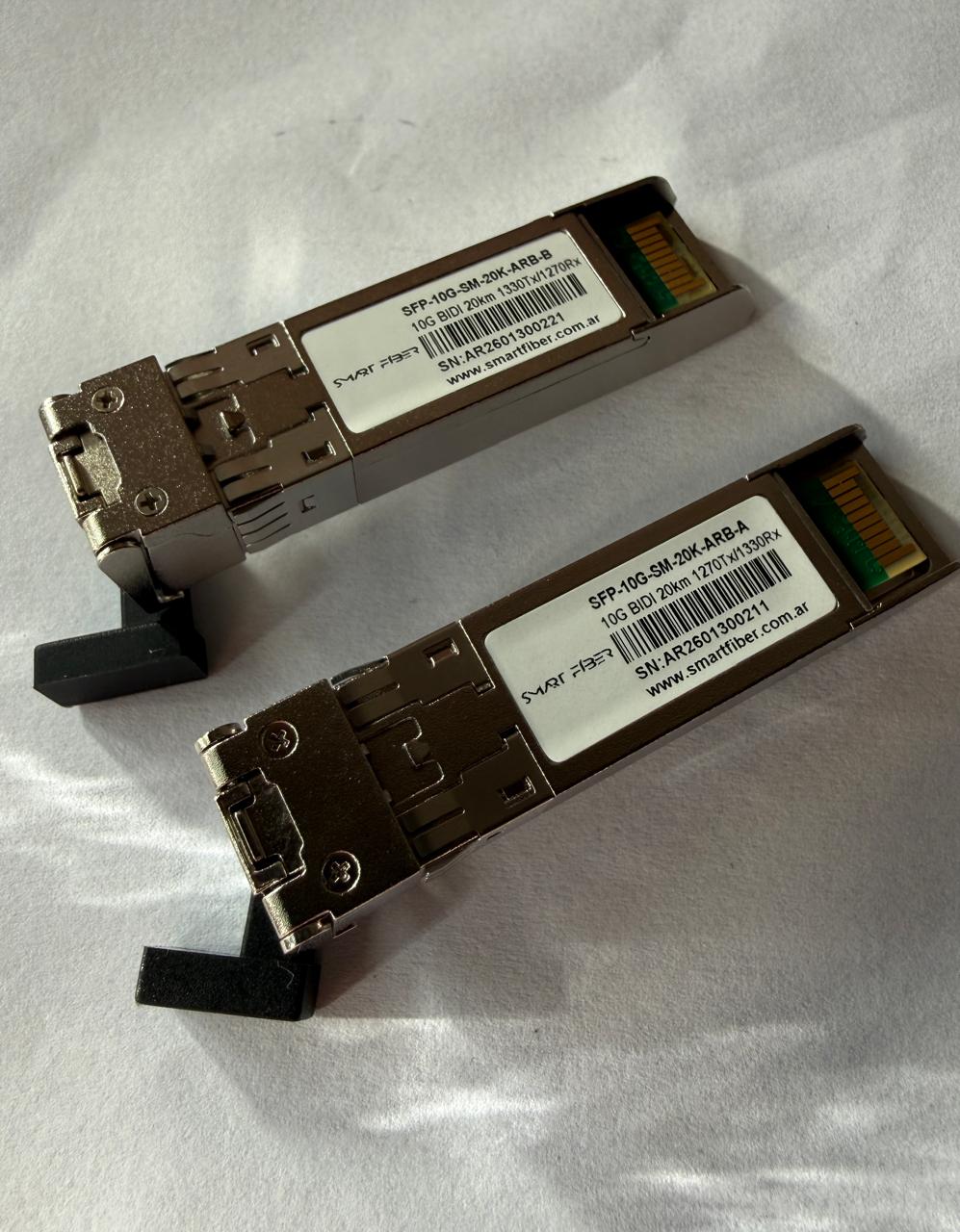 Modulo SFP+ 10G 20KM 10GBase-LR SM LC 1 FIBER ARUBA COMPATIBLE A/B