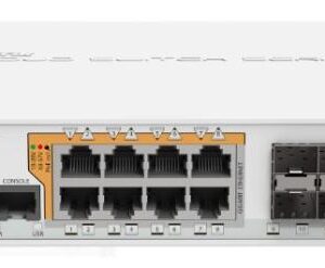 SWITCH MIKROTIK 112-8P-4S-IN 8P GB POE +4SFP F/I SIN INT
