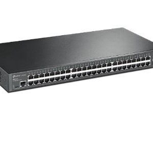 SWITCH TP LINK 48 PUERTOS GIGABIT L2 ADMINIS. 4SFP 10GB