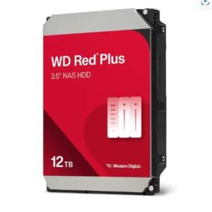 WD UNIDAD DE DISCO DURO RED PLUS 12TB NAS