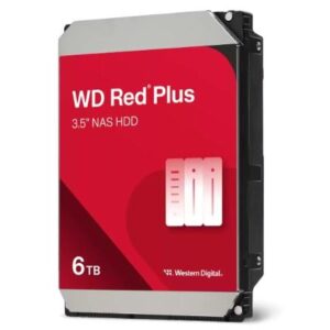 WD UNIDAD DE DISCO DURO RED PLUS 6TB NAS