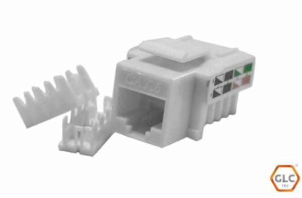 ACC.GLC JACK RJ45 CAT5 110 IDC,A/B, BLANCO GLC