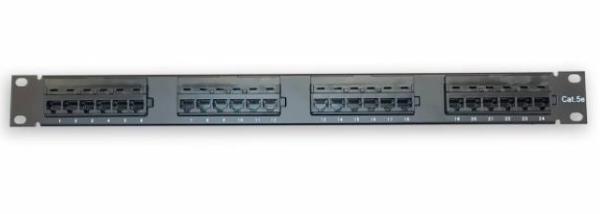 ACC.GLC PATCH PANNEL 24PORTS CAT 5E P/ KRONE/110