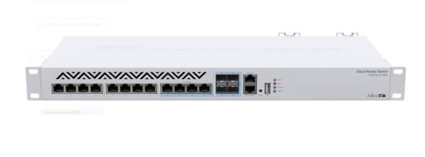 SWITCH MIKROTIK 312 1ETH 4-SFP+ 8ETH 1-2.5-5-10G S/C