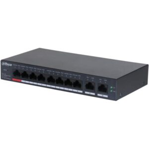SWITCH DAHUA 10 PUERTOS 8 POE CLOUD S/F