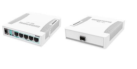 SWITCH MIKROTIK RB260GS 5GB ETH SMART +1SFP S/F