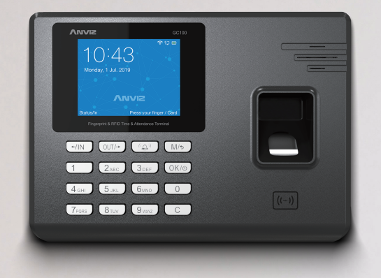 C.ASIST ANVIZ HUELLA RFID PIN 1000 USER S/F WIFI