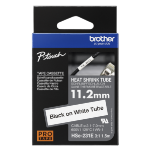 ACC.BROTHER CINTA TERMOCONTRAIBLE BLANCA 12MM 1.5MT