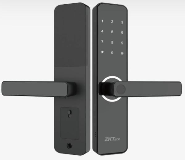 C.ASIST ZKTECO SMART LOCK WIFI RIGHT BLACK
