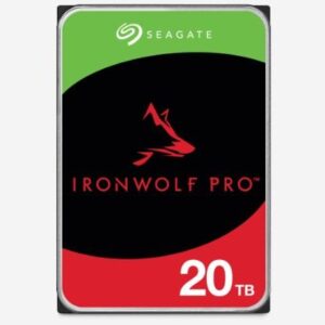 SEAGATE UNIDAD DE DISCO DURO IRONWOLF PRO 20TB