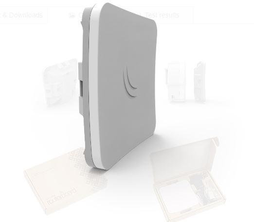 AP OUT.MIKROTIK SXTSQ LITE5 ANTENA 16DBI 23ˡ 5GHZ S/F