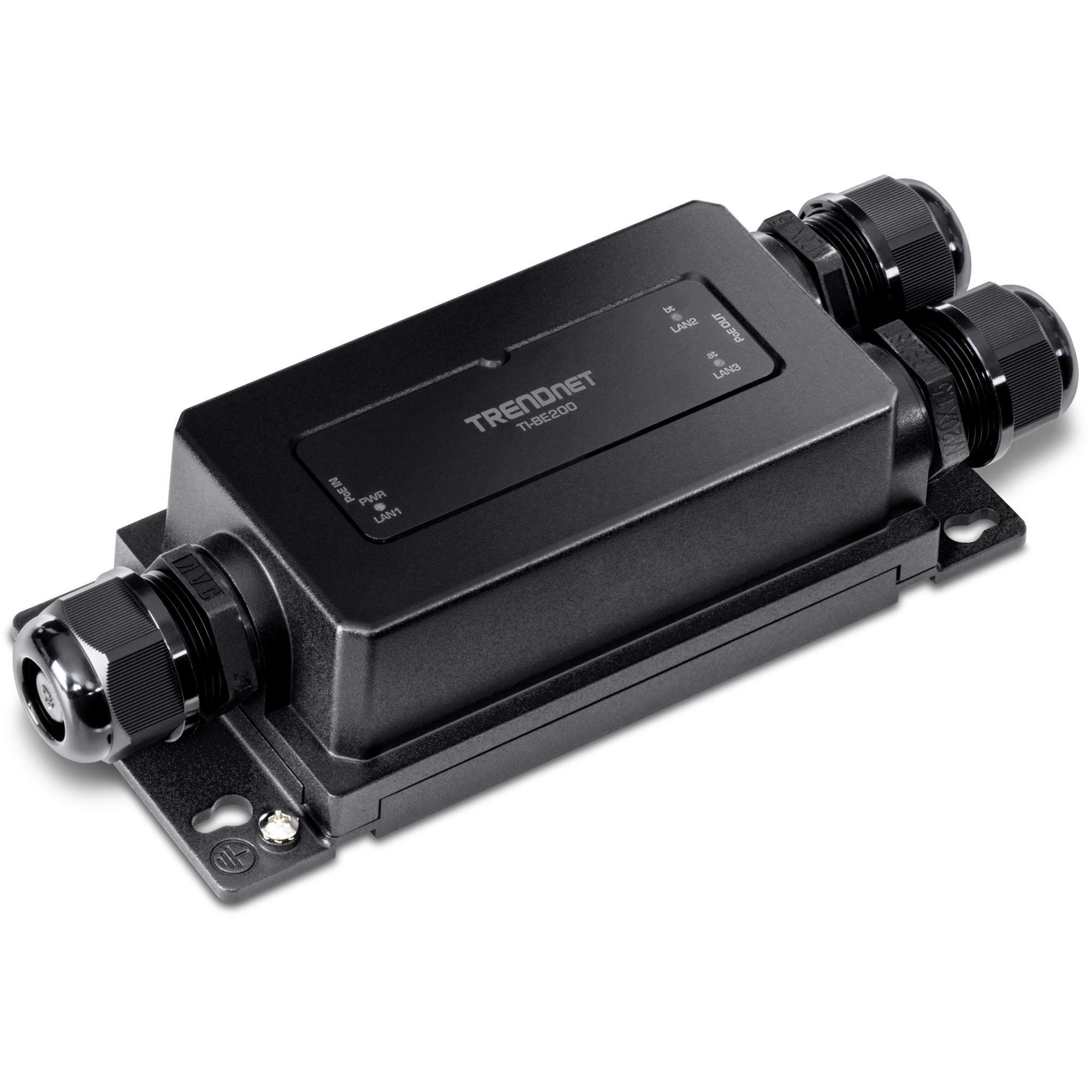 2-Port Industrial Outdoor Gigabit PoE++ Extender Trendnet