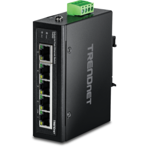 5-Port Industrial Fast Ethernet DIN-Rail Switch Trendnet