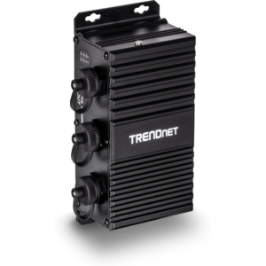 2-Port Industrial Outdoor Gigabit UPoE Extender Trendnet