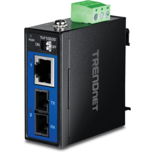 INDUSTRIAL MEDIA CONVERTER SC MONOMODO 30 KMS Trendnet