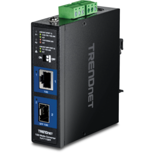 Industrial 10G SFP+ Media Converter Trendnet