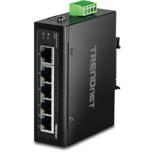 5-port hardened Industrial Gigabit Switch Trendnet