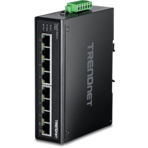 8-port hardened Industrial Gigabit Switch Trendnet