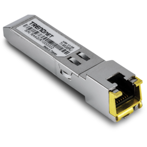 1000BASE-T Industrial SFP RJ45 Copper Module Trendnet
