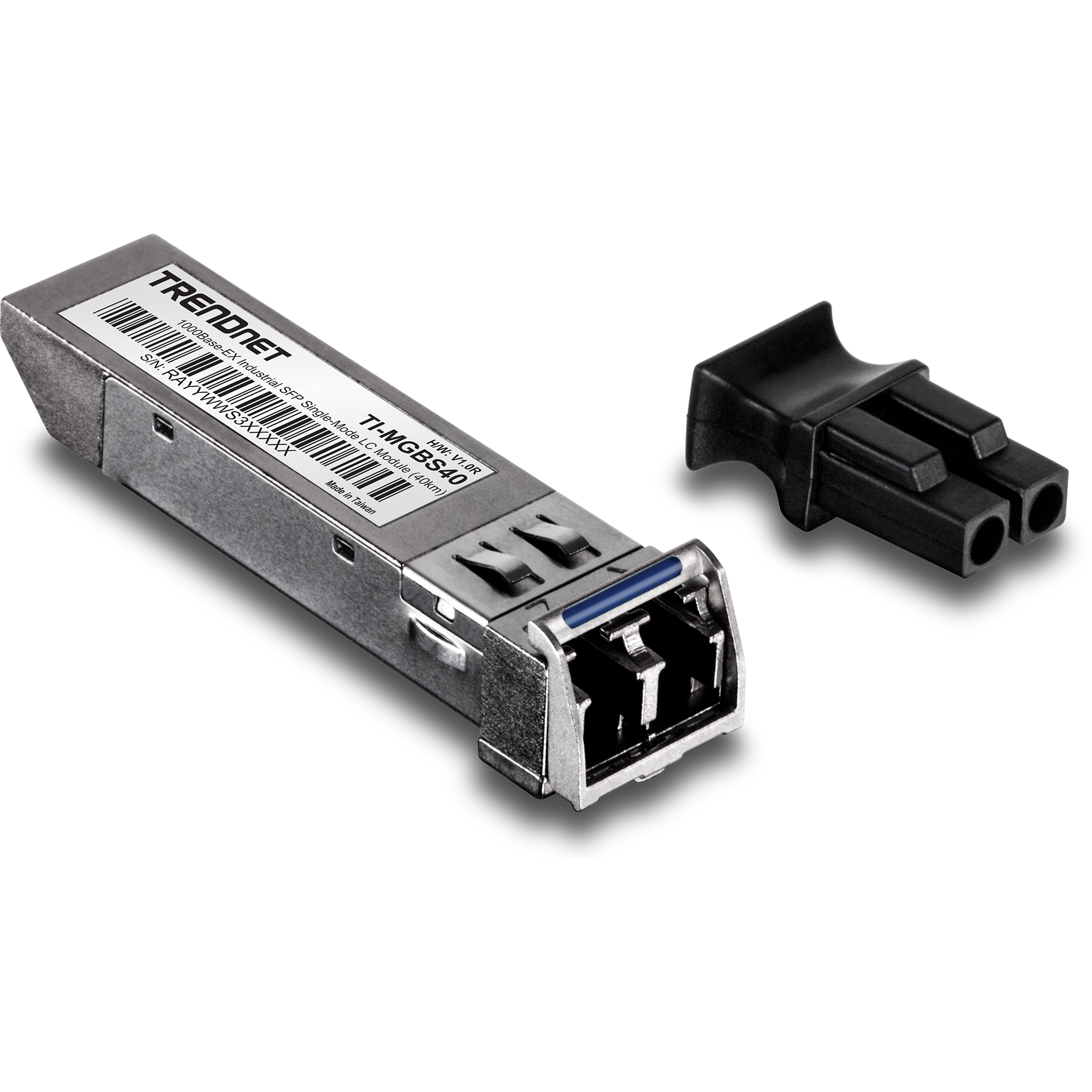 Hardened Mini-GBIC Single-Mode LC Module (40KM) Trendnet