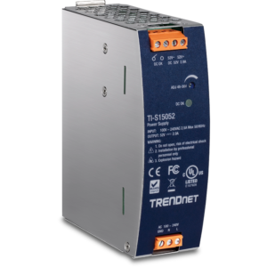 150W, 52V DC, 2.89A AC to DC DIN-Rail Power Supply with PFC Function Trendnet