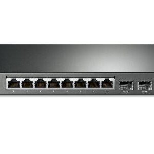 SWITCH TP LINK 8 PUERTOS GB SMART POE+ 61W 2SFP