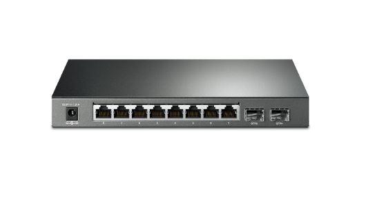 SWITCH TP LINK 8 PUERTOS GB SMART POE+ 61W 2SFP