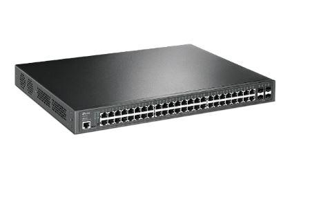 SWITCH TP LINK 48 PUERTOS GIGABIT L2 ADMINIS. 4SFP POE+