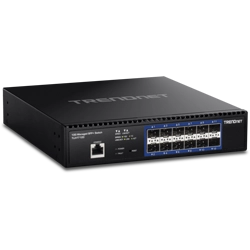 12-Port 10G Layer 2 Managed SFP+ Switch Trendnet