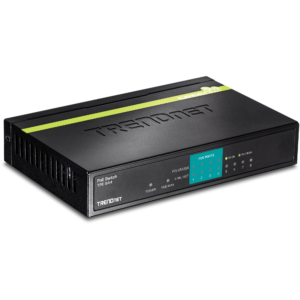 8-Port 10/100Mbps PoE Switch (4 PoE, 4 Non-PoE) (30W) Trendnet