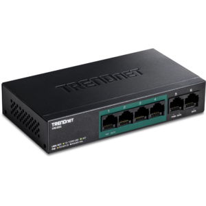 6-Port 10/100Mbps PoE+ Switch (60W) Trendnet